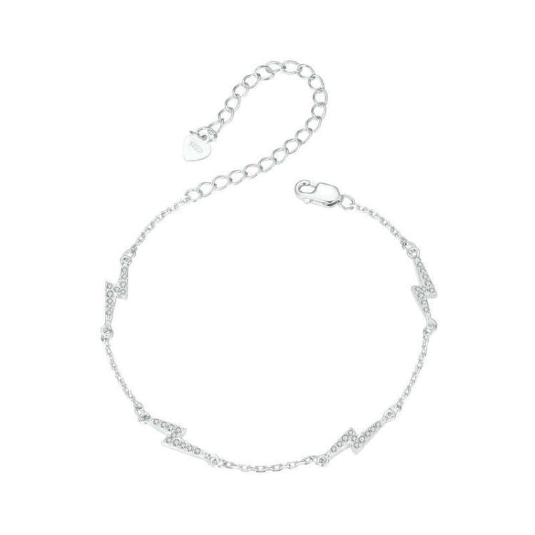 S925 Sterling Silver Platinum-plated Lightning Bracelet(BSB181)