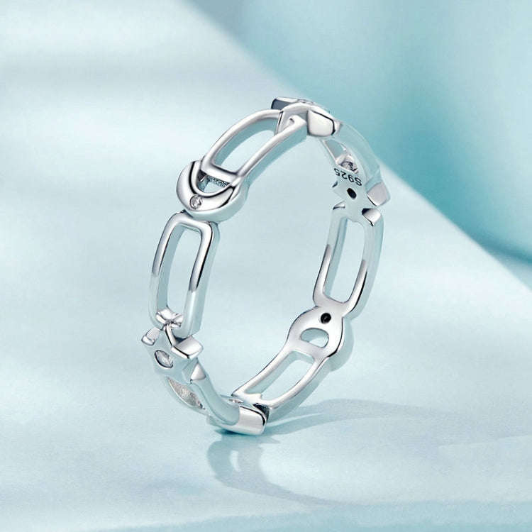 S925 Sterling Silver Star Moon Ring(No. 7)
