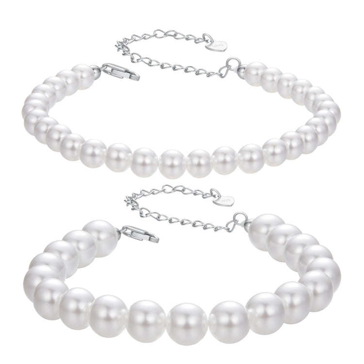 S925 Sterling Silver Elegant Pearl Bracelet(8mm)