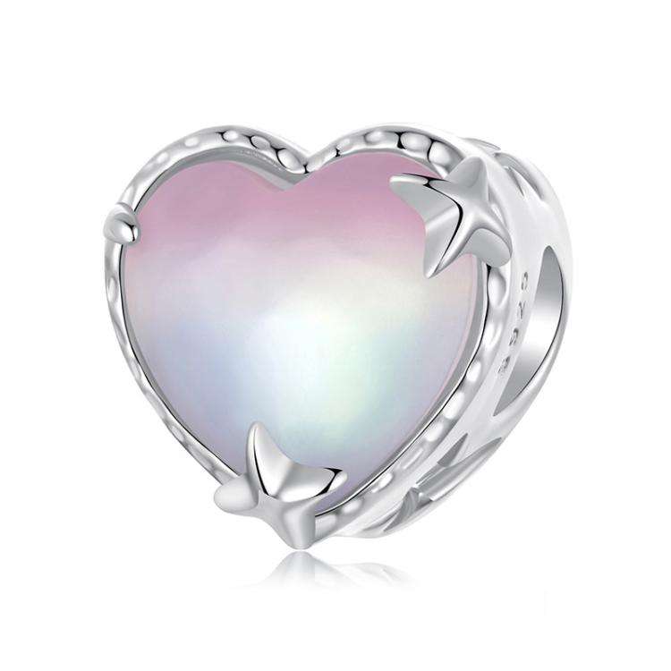 S925 Sterling Silver Electroplated Aurora Love Butterfly DIY Beads(SCC2941)