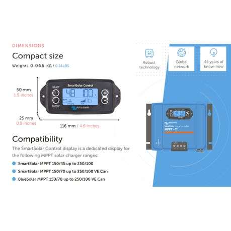 Victron SmartSolar Pluggable Display
