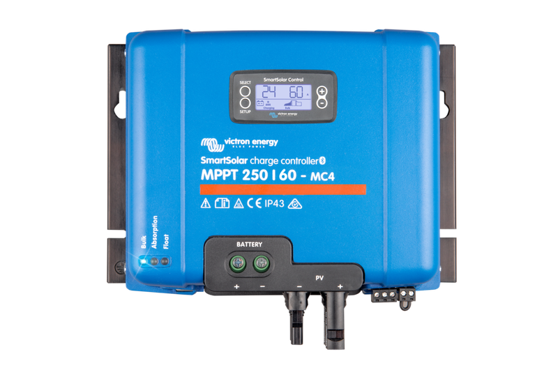 Victron Energy SmartSolar MPPT 250/60-MC4 12/24/36/48V-60A