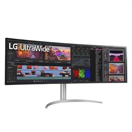 LG 49WQ95C 49" Ultrawide Curved DQHD Nano IPS Monitor with USB-C