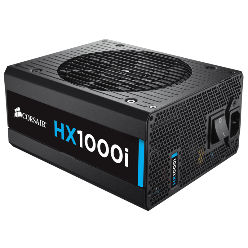 HXi Series HX1000i High-Performance ATX Power Supply - 1000 Watt 80 Plus