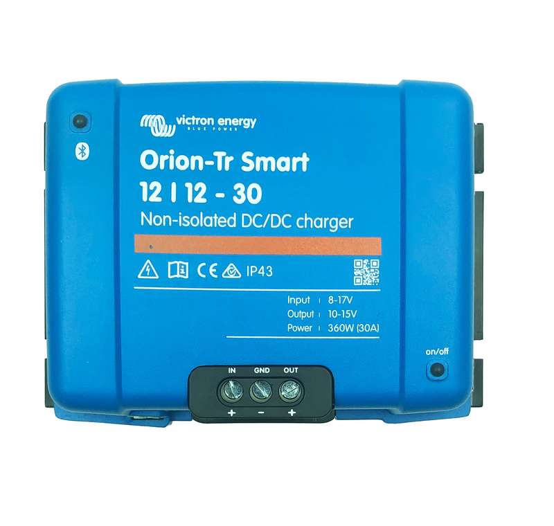 Victron Orion-Tr Smart 12/12-30A (360W) Non-isolated DC-DC charger