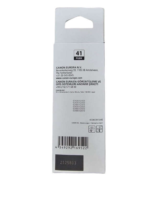 Canon Printer Ink - GI-41PGBK Black Printer Ink