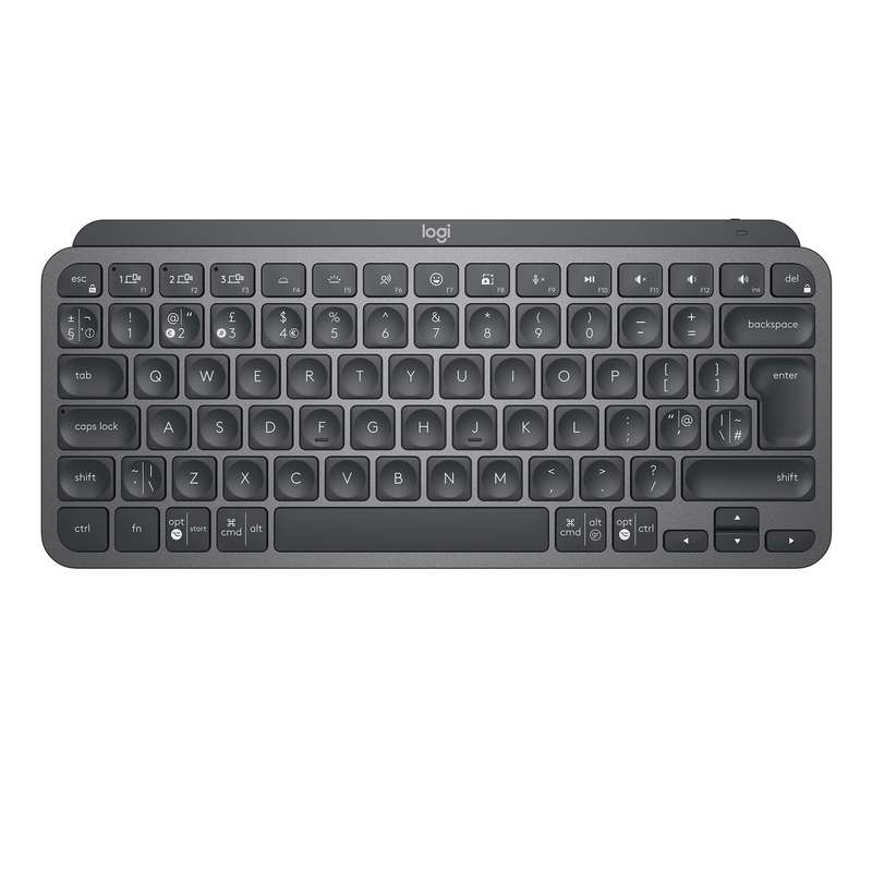 Logitech MX Keys Mini Minimalist Wireless Illuminated Keyboard - Graphite