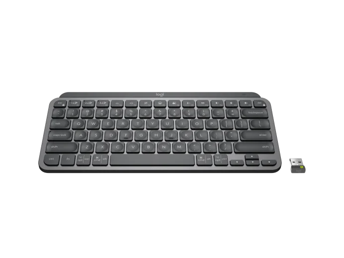 Logitech MX Keys Mini Minimalist Wireless Illuminated Keyboard - Graphite