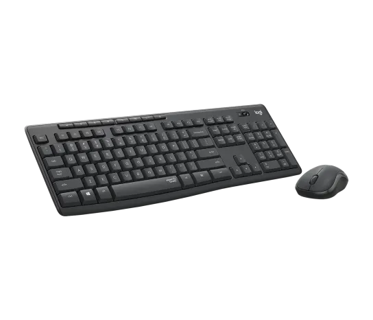 Logitech Wireless keyboard and mouse Combo MK295 Desktop Silent (GRAPHITE)