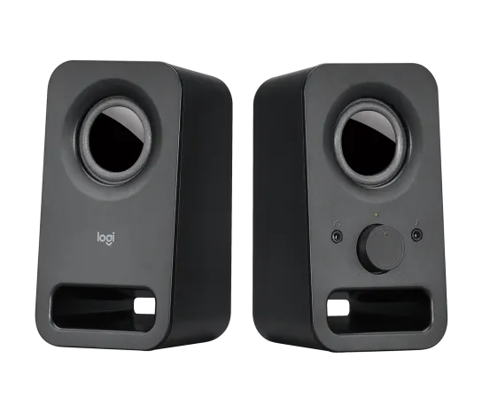 Logitech Z150 Compact Multimedia Stereo Speakers, Integrated Controls, 3W