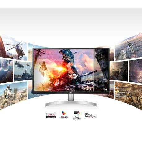 LG UltraFine 27" 4K (UHD) IPS Monitor - 27UL500
