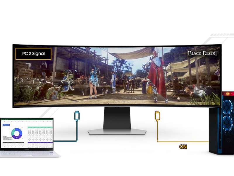 Samsung 49" Odyssey OLED G95, 0.03ms Response, 240Hz Smart Gaming