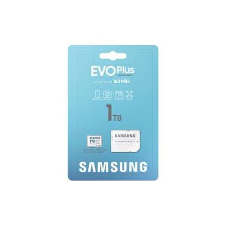 Samsung EVO Plus 1TB MicroSD Card and Adaptor