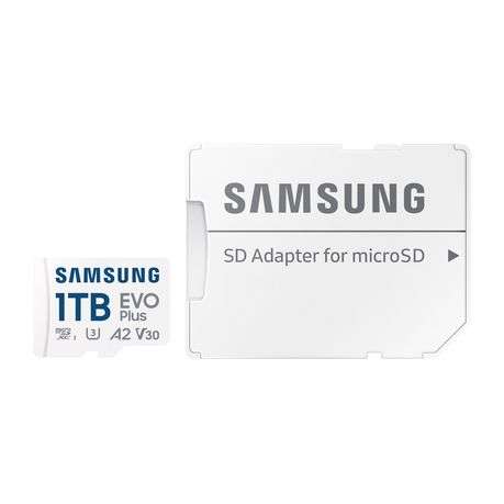Samsung EVO Plus 1TB MicroSD Card and Adaptor