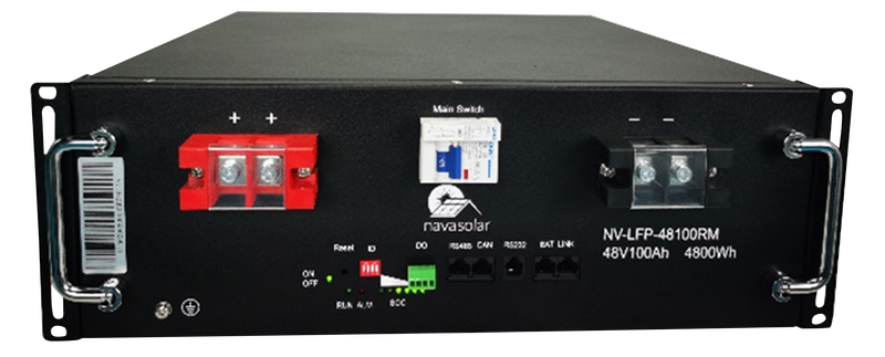 Navasolar 48V 100AH LIFEPO4 RM Battery With BMS