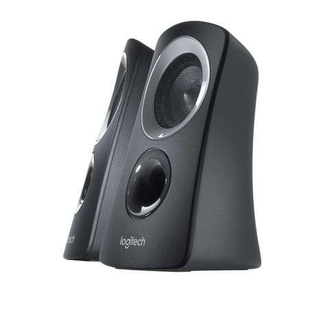 Logitech Z313 2.1 Multimedia Speaker System, Subwoofer, 50W, Strong Bass
