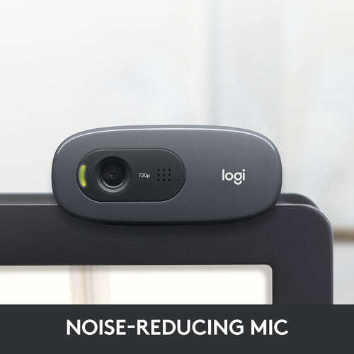 Logitech C270 HD Webcam - Dark Silver