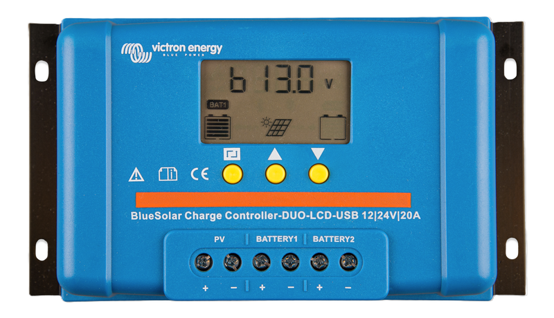 Victron BlueSolar PWM DUO-LCD-USB 12/24V-20A