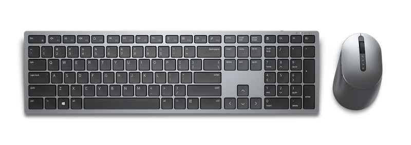 DELL KM7321W Premier Multi-Device Wireless Keyboard and Mouse - US International (QWERTY)
