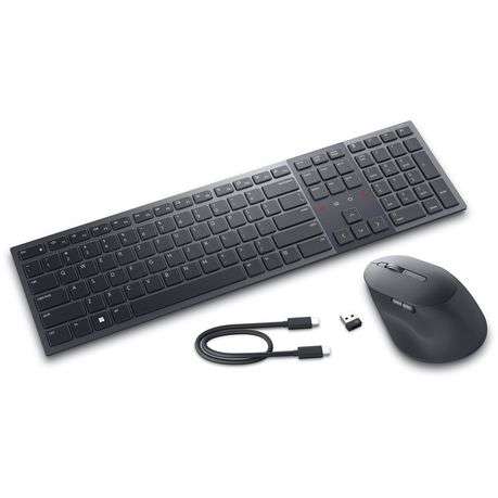 Dell Premier Collaboration Keyboard and Mouse - KM900 - US International