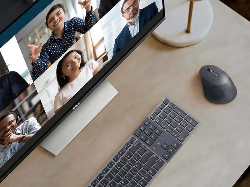 Dell Premier Collaboration Keyboard and Mouse - KM900 - US International