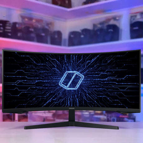 Samsung Gaming Monitor - 34" Curved Monitor Odyssey G5 Ultra WQHD