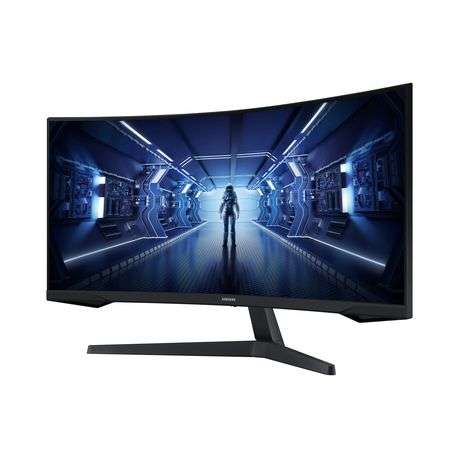 Samsung Gaming Monitor - 34" Curved Monitor Odyssey G5 Ultra WQHD
