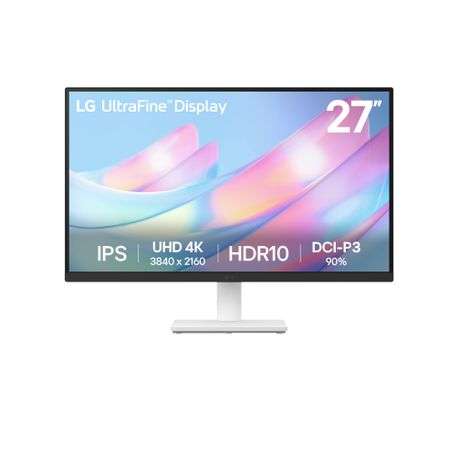 LG UltraFine 27" 4K UHD IPS Monitor - White