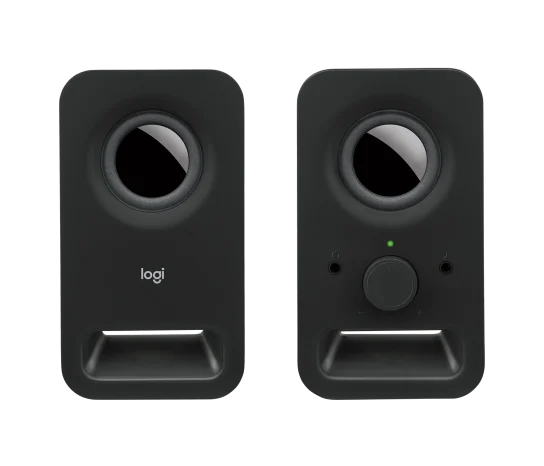 Logitech Z150 Compact Multimedia Stereo Speakers, Integrated Controls, 3W