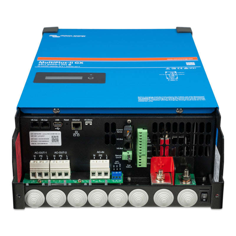 Victron MultiPlus-II 48/5000/70-50 GX - 5kVA 48V Inverter / Charger with Built in GX Device