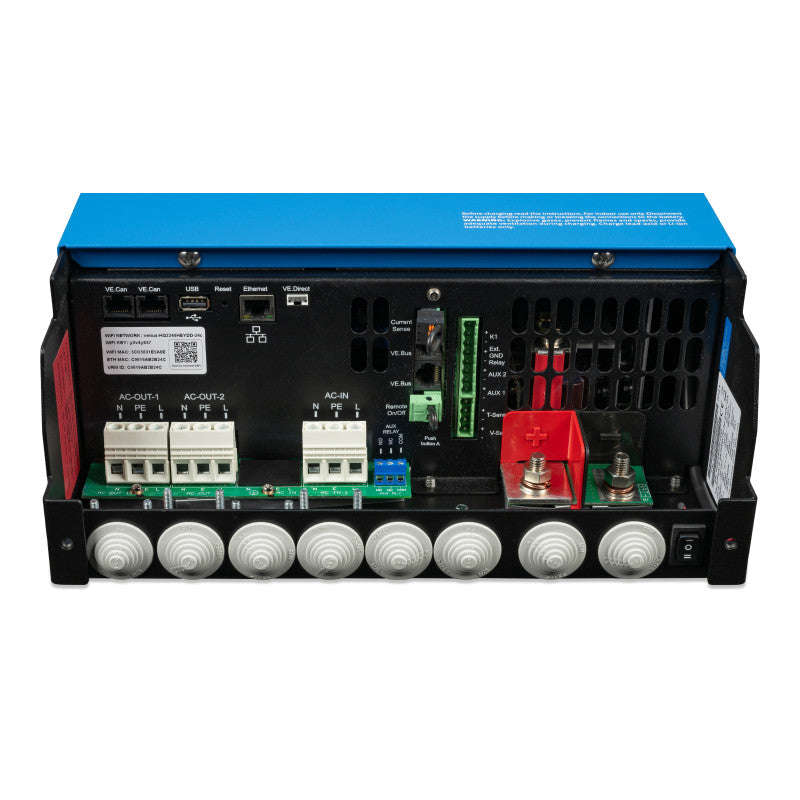 Victron MultiPlus-II 48/5000/70-50 GX - 5kVA 48V Inverter / Charger with Built in GX Device