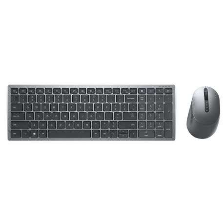 Dell Multi Device Wireless Keyboard and Mouse KM7120W US International
