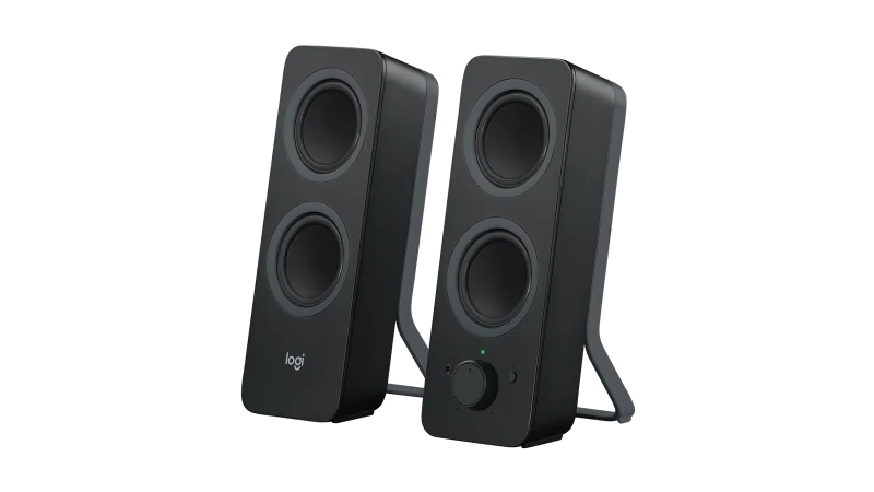 Logitech Z207 Wireless Bluetooth PC Speakers, Stereo Sound, 10 W - Black