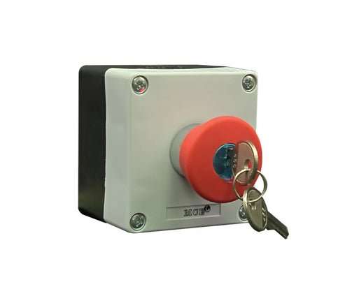 1 WAY PVC E/STOP KEY CONTROL STATION