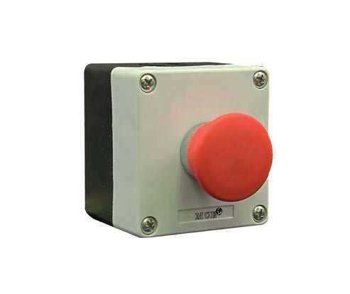 1 WAY PVC NON LATCH E/STOP CONTROL STATION