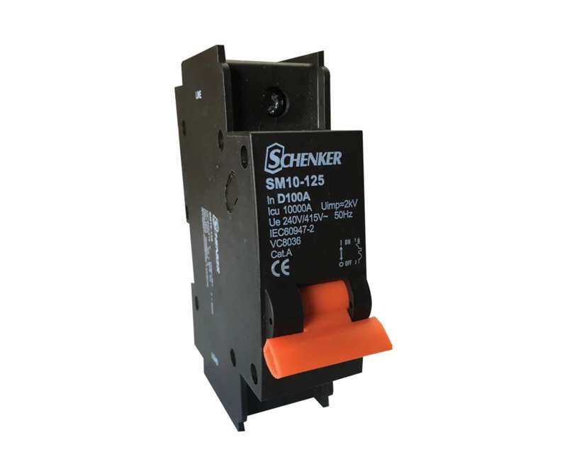 13MM SINGLE POLE 10KA CIRCUIT BREAKERS D-CURVE
