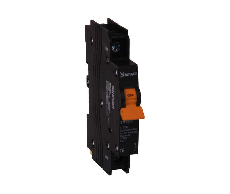 13MM SINGLE POLE 6KA CIRCUIT BREAKERS D-CURVE