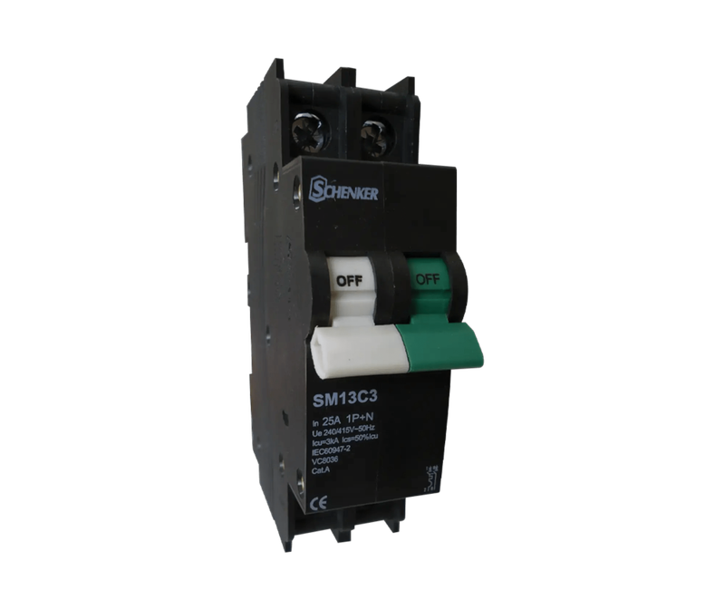 13MM SINGLE POLE + NEUTRAL 3KA
