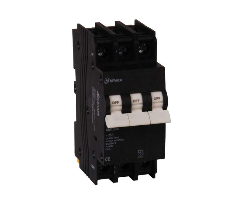 13MM TRIPLE POLE 3KA CIRCUIT BREAKERS C-CURVE