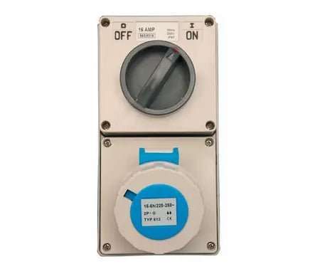 16A & 32A SWITCHED SOCKET NON-INTERLOCKED SURFACE MOUNTING IP67