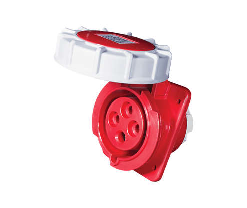 16A SOCKETS PANEL MOUNT WITH FLANGE - IP44 & IP67