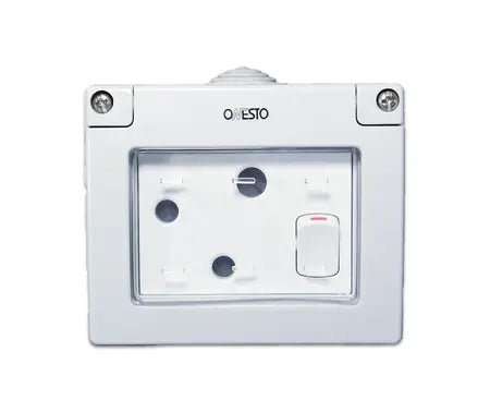16A SWITCHED SOCKET SURFACE MOUNT IP55