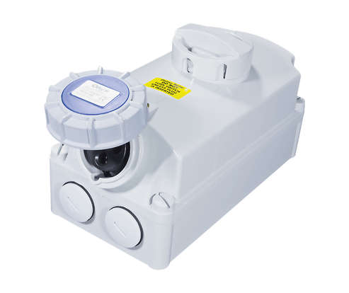 16A SWITCHED SOCKET WITH INTERLOCK - SURFACE MOUNTING IP67