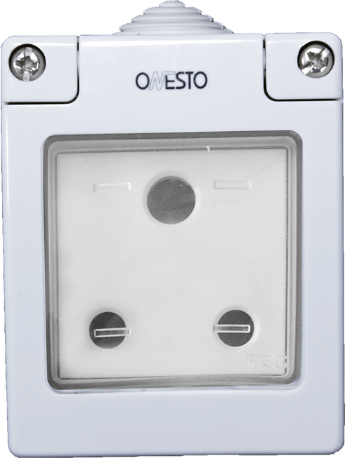 16A UNSWITCHED SOCKET SURFACE MOUNT IP55