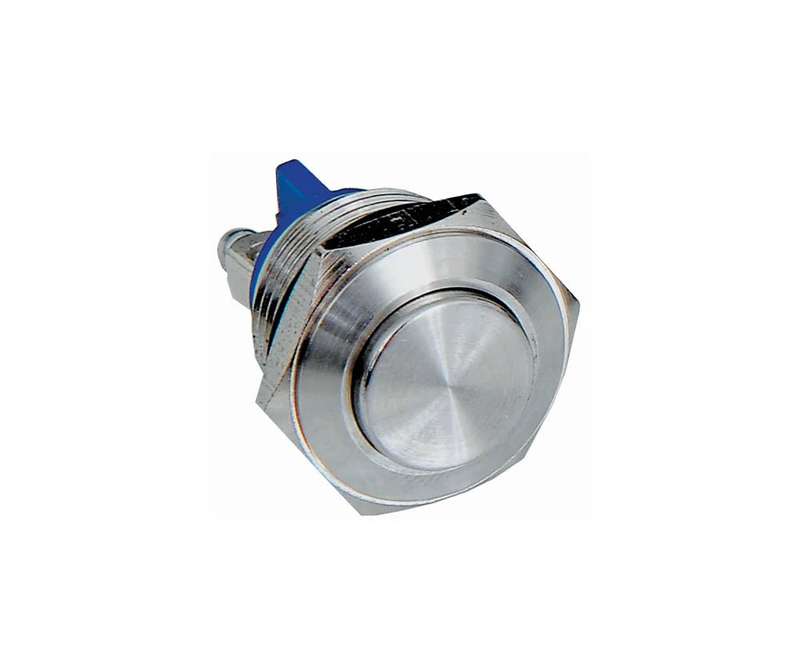 16MM RAISED HEAD STAINLESS STEEL PUSHBUTTON