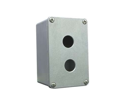 2 HOLE ALUMINIUM CONTROL STATION