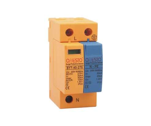 2 MODULE SURGE ARRESTORS 40KA