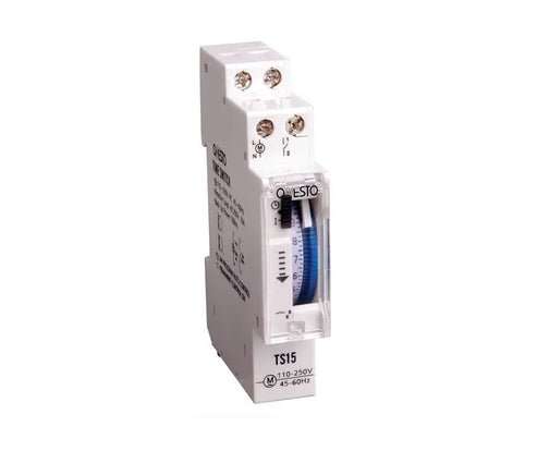 24 HOUR SLIMLINE TIME SWITCH - 72 HOUR RESERVE