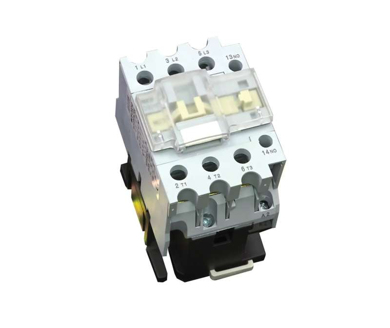 25A-38A AC MINI MAGNETIC CONTACTORS 3 POLE - 1NO OR 1NC AUXILARY