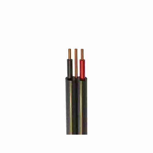 2.5MM BLACK FLAT TWIN & EARTH CABLE 100M ROLL